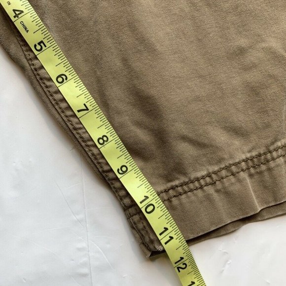 Levis Signature Cargo Shorts Men 38 Relaxed Heavyweight Y2K Khaki Outdoor Summer - Picture 10 of 12